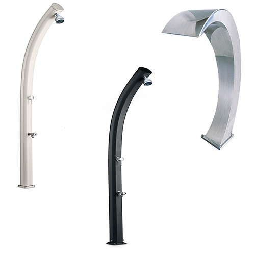 Duschen und Wasserfälle