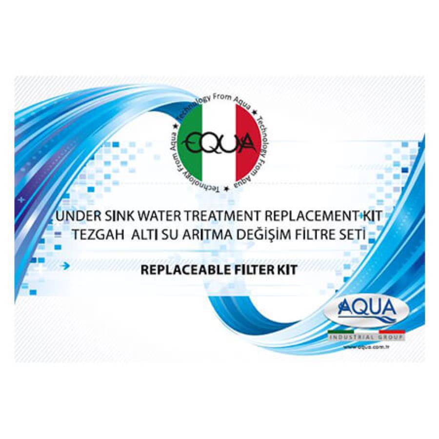 Offenes Gehäuse Ökonomisches 3-fach Filter-Set