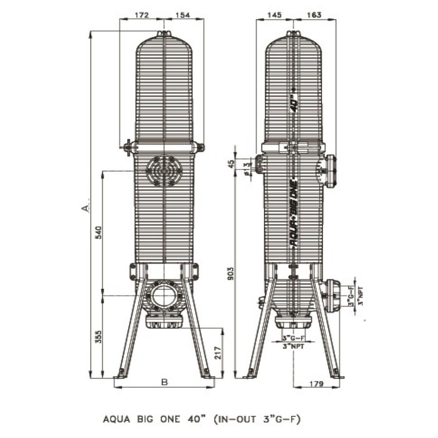 Big One Filtergehäuse